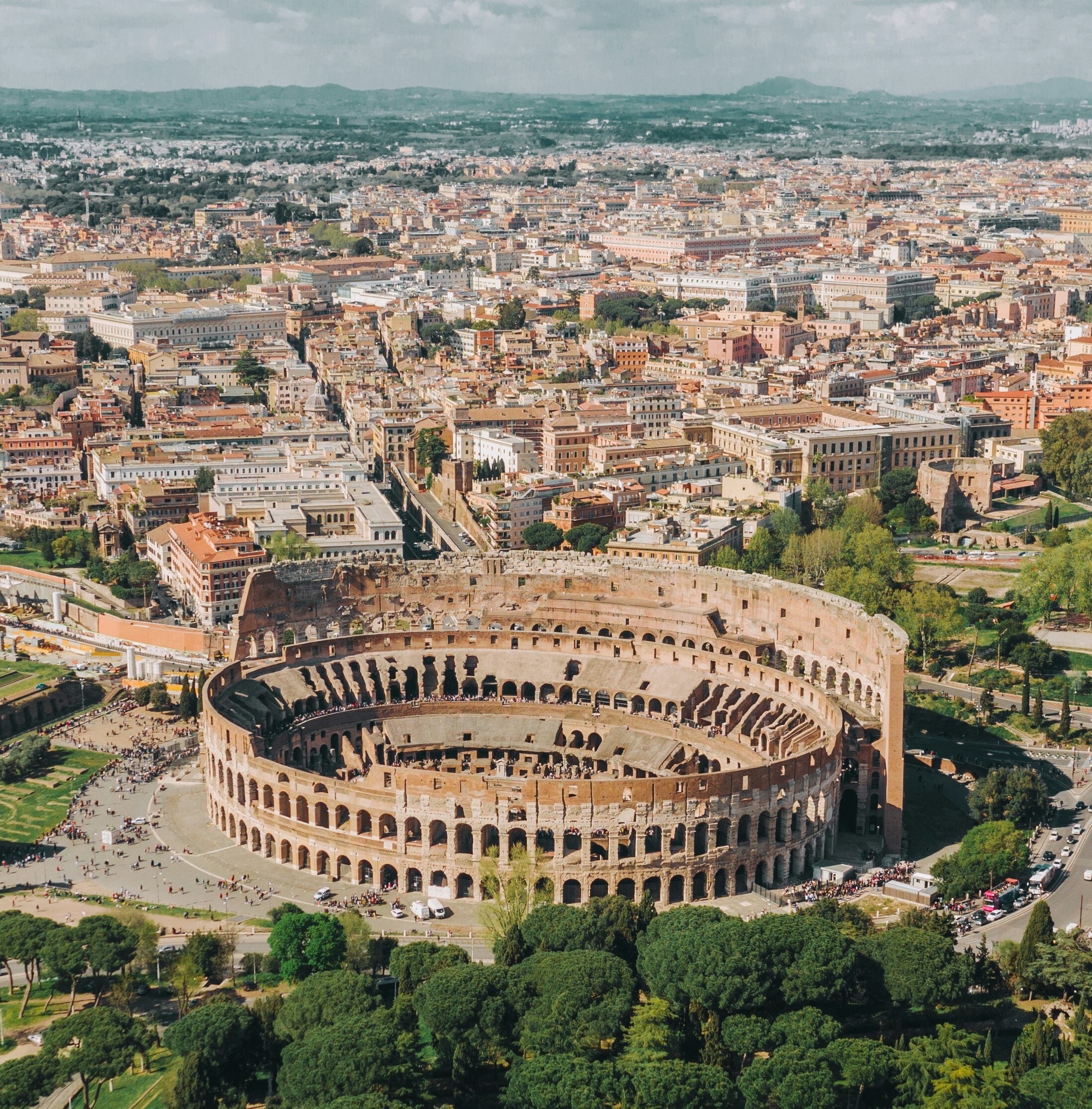 colosseum panorama