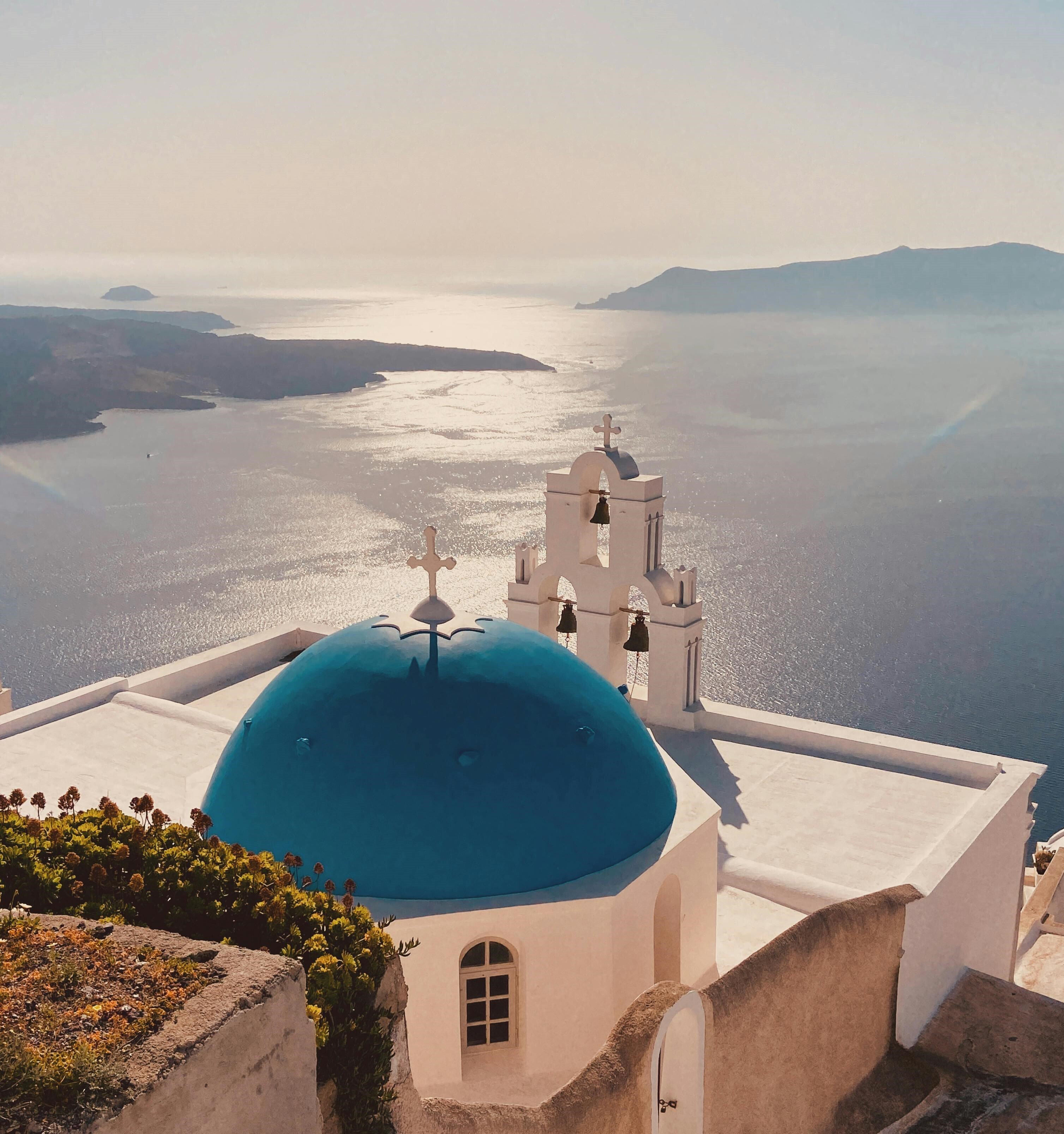 santorini sea
